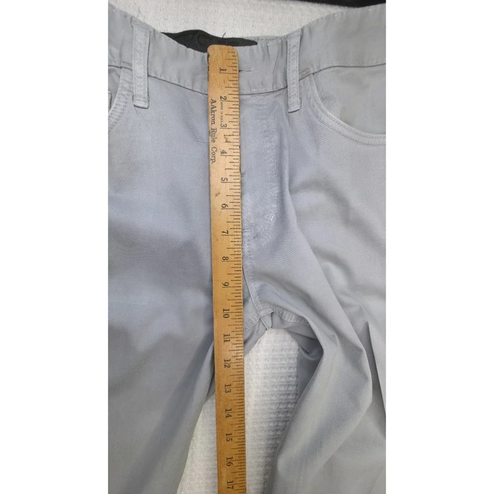 Joe's Jeans Men's Size 36 Light Gray Stretch Twill Pants Straight Five Pkt
